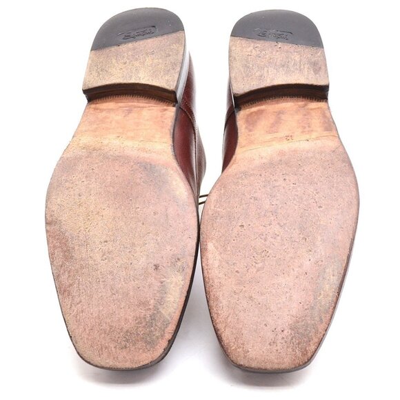 Men Santoni Classico Sheridan Perfed Cap Toe Oxfords 12 - Picture 6 of 8